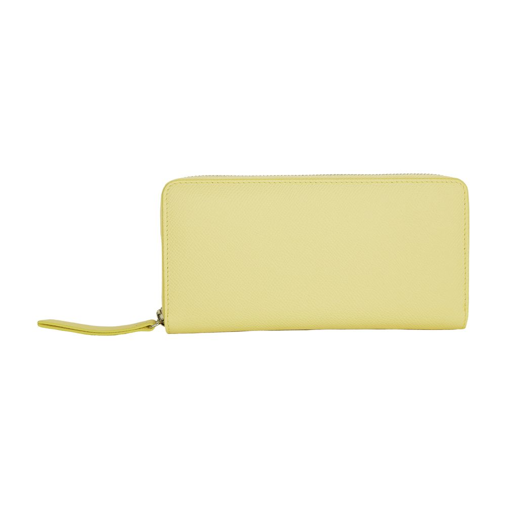 Yellow Calfskin Wallet
