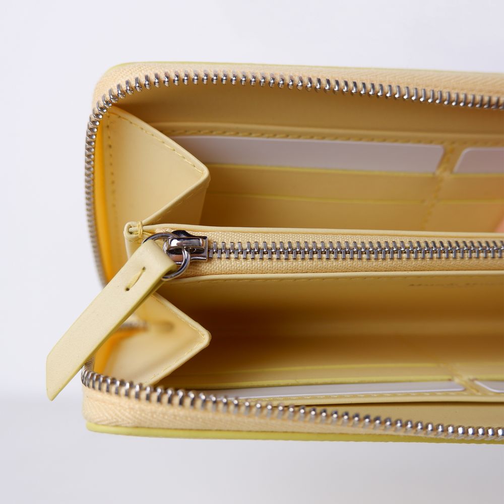 Yellow Calfskin Wallet