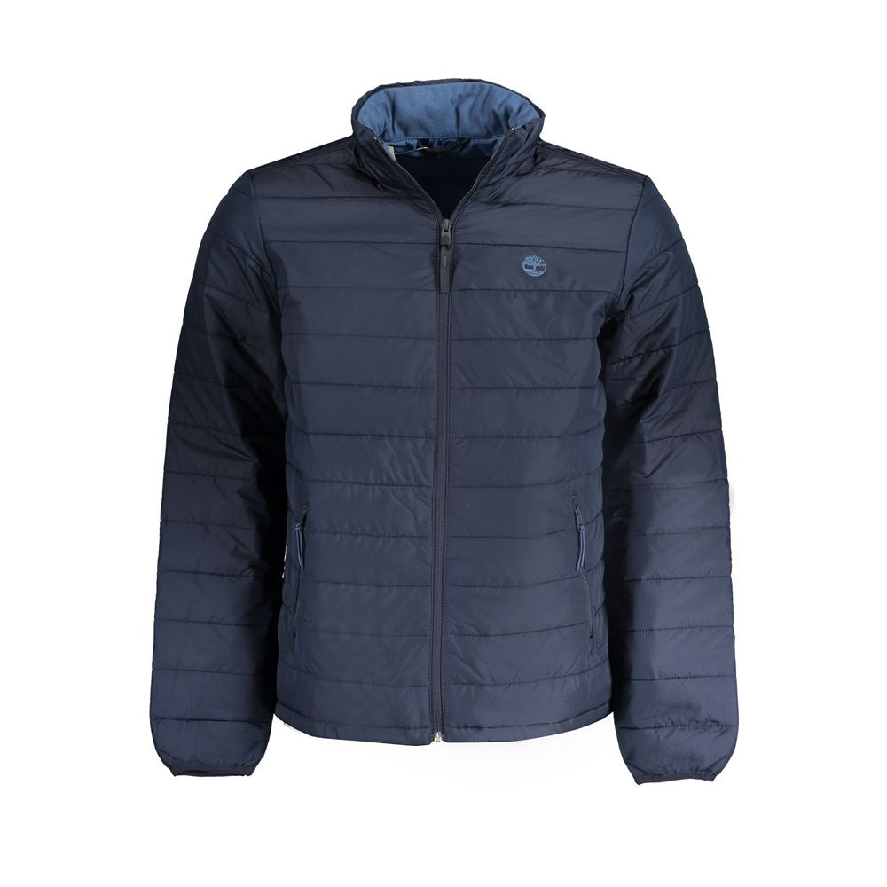 Blue Polyester Men's Sports Jacket