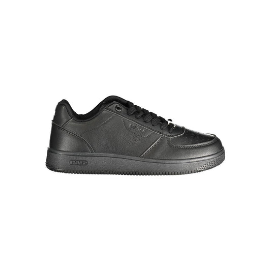 Black Polyester Women Sneaker