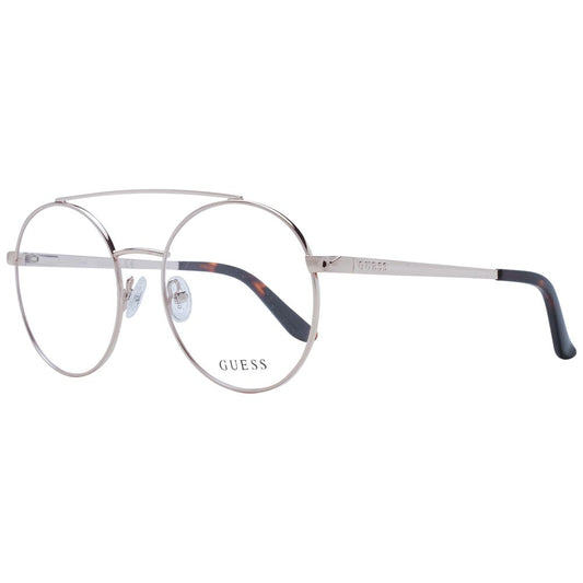 Gold Women Glasses Frame
