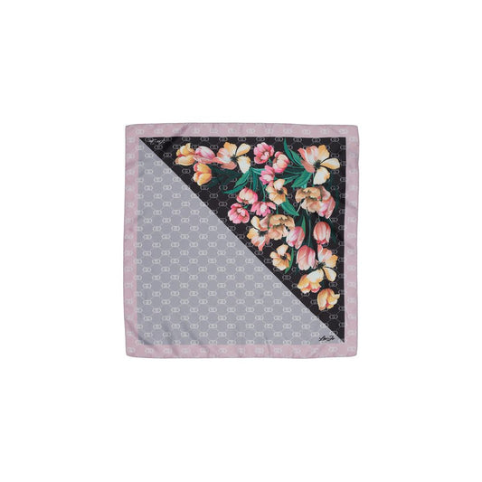 Black Polyester Scarf