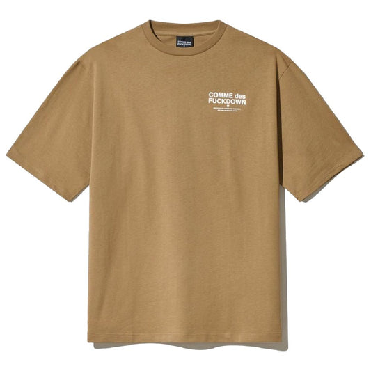 Brown Cotton T-Shirt