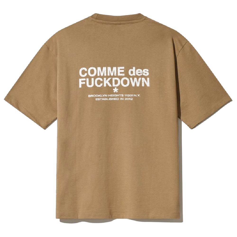 Brown Cotton T-Shirt
