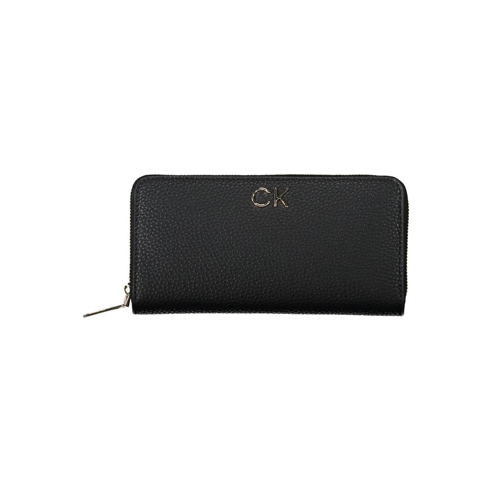 Black Polyester Wallet
