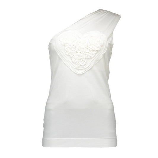 White Modal Women Top