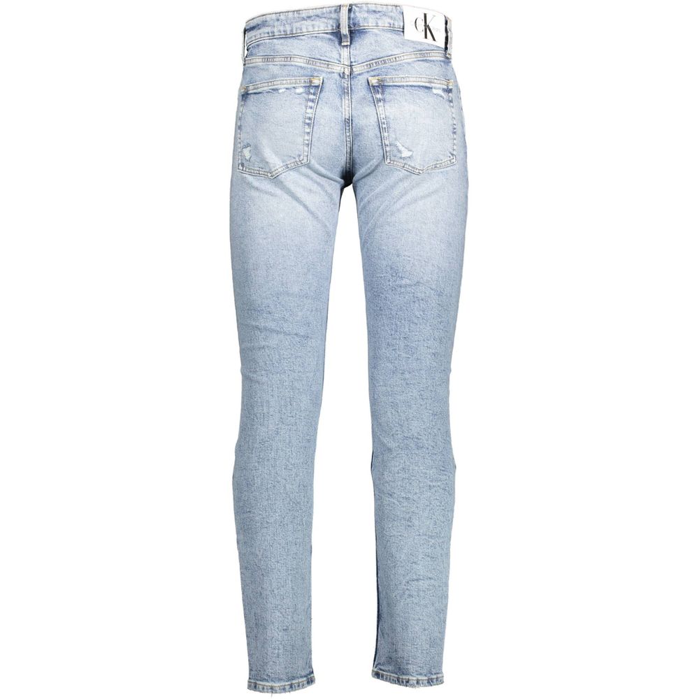 Blue Cotton Jeans & Pant