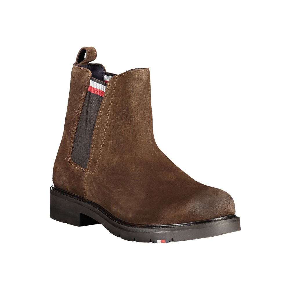 Brown Leather Men Boot