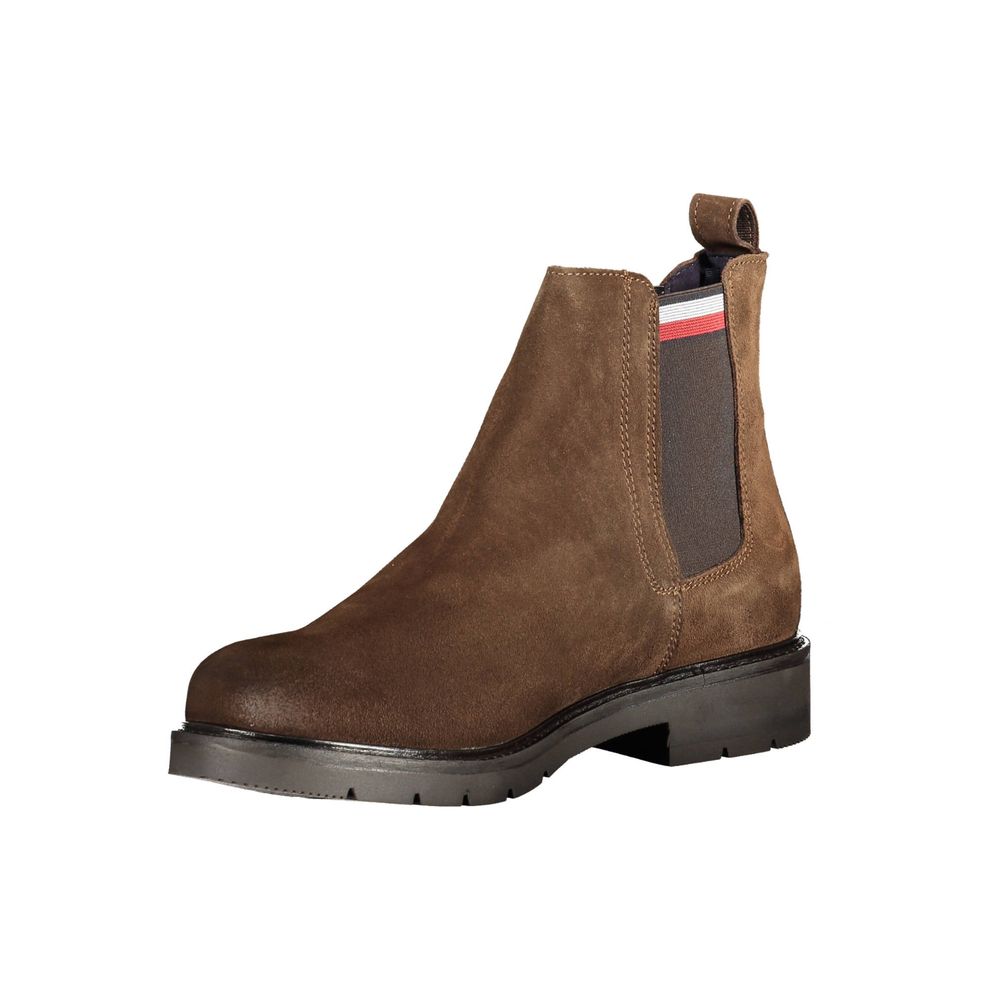 Brown Leather Men Boot