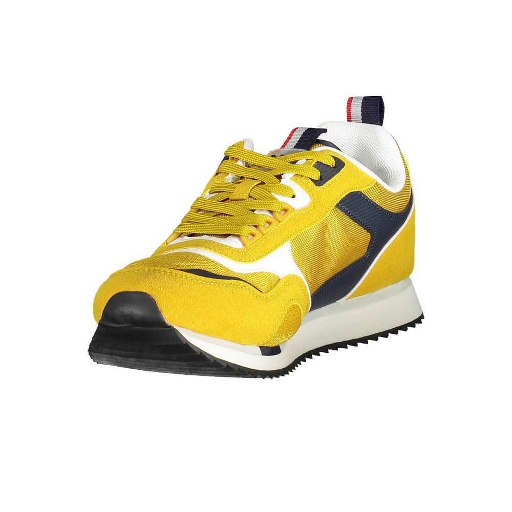 Yellow Polyester Sneaker