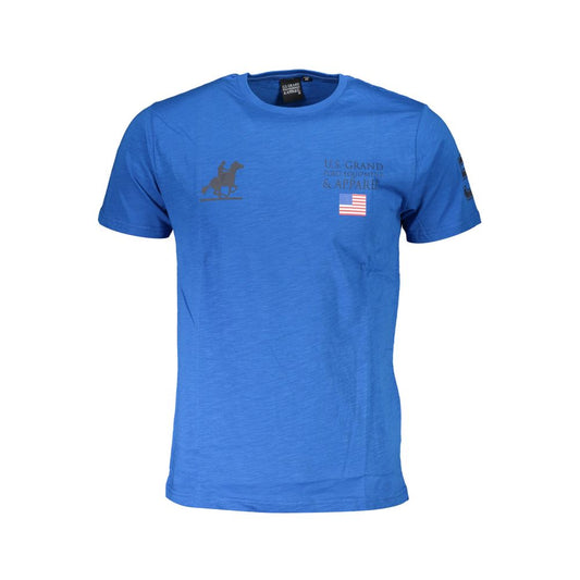Blue Cotton T-Shirt