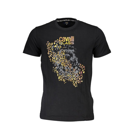 Black Cotton T-Shirt