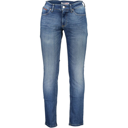 Blue Cotton Jeans & Pant
