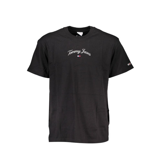 Black Cotton T-Shirt