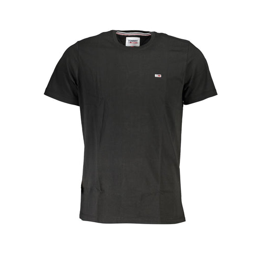 Black Cotton T-Shirt