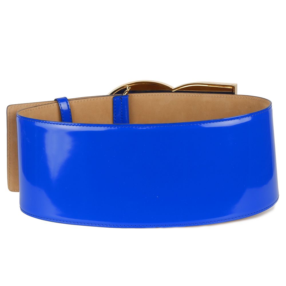 Blue Calfskin Belt