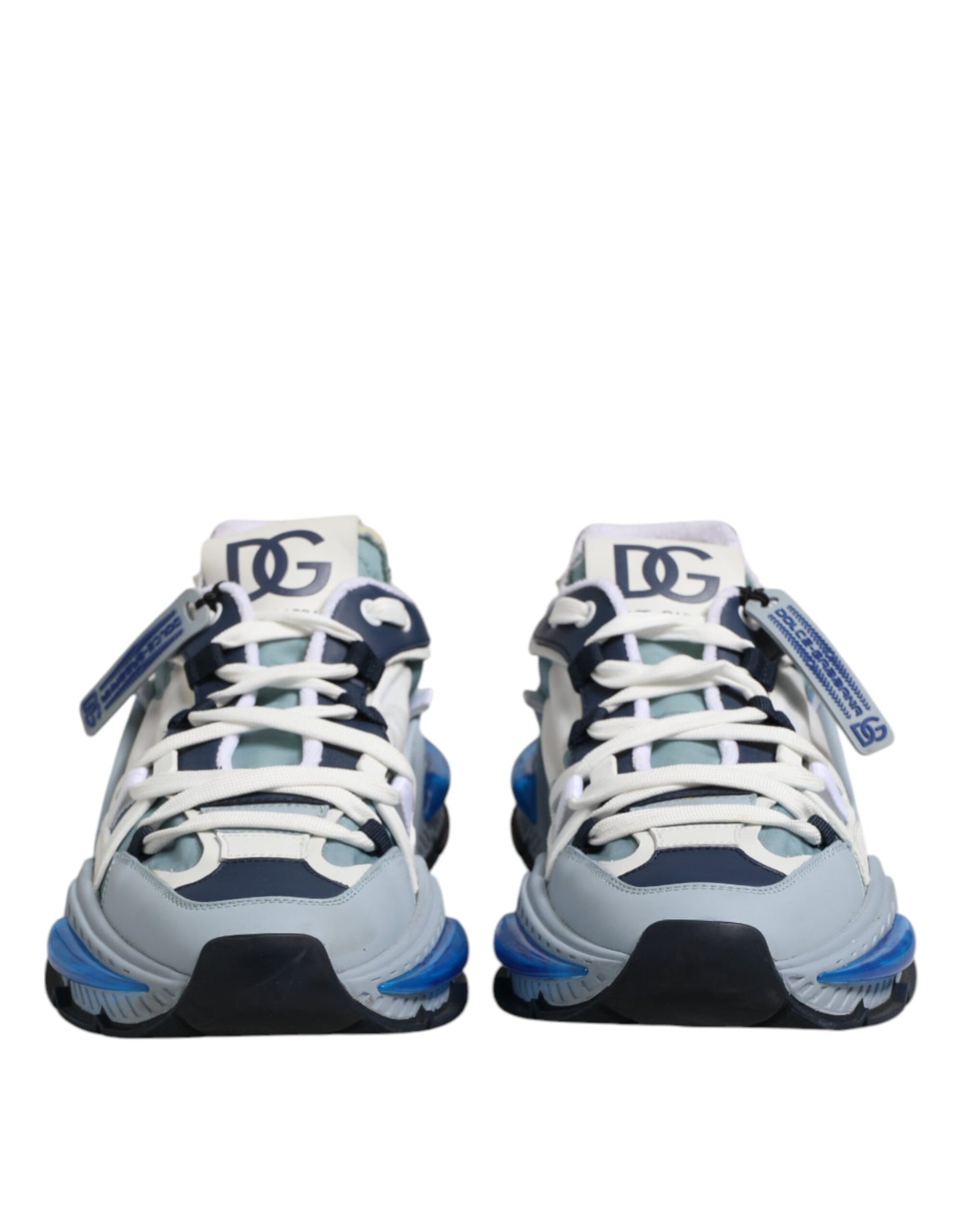 White Blue Logo Airmaster Men Sneakers Shoes