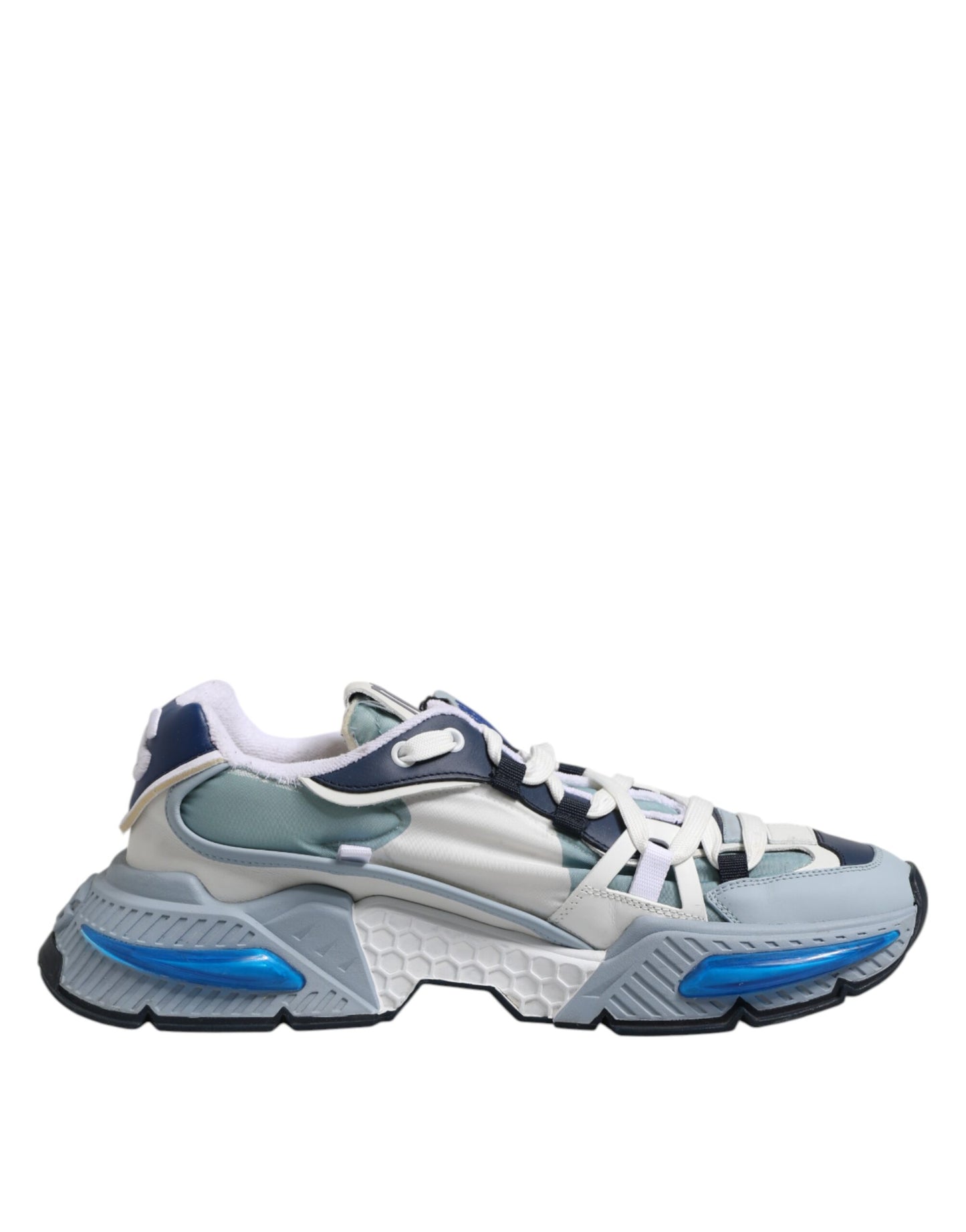 White Blue Logo Airmaster Men Sneakers Shoes