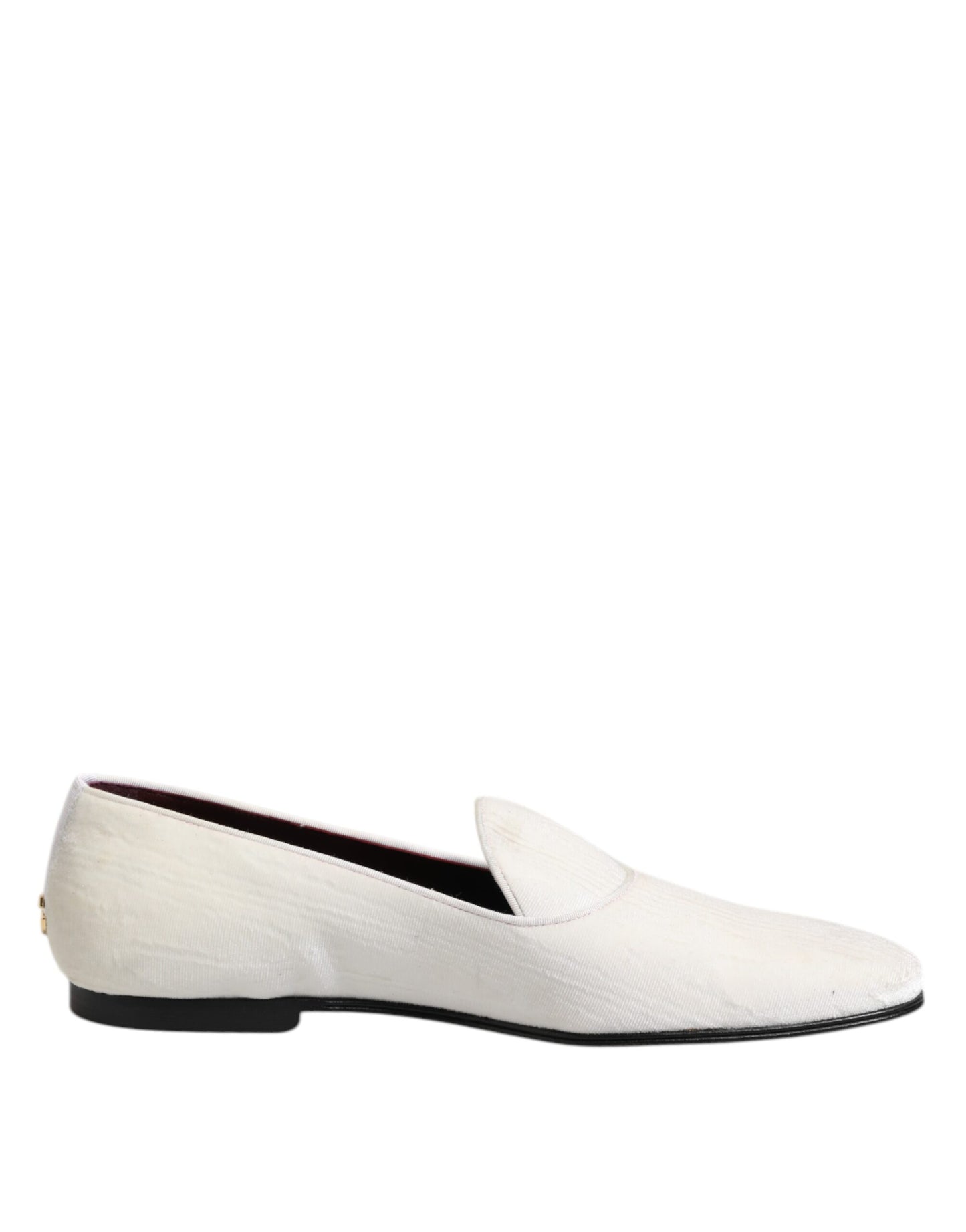 White Jacquard Men Slip On Men Loafers Shoes