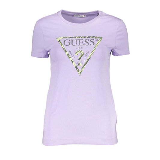 Purple Cotton Tops & T-Shirt