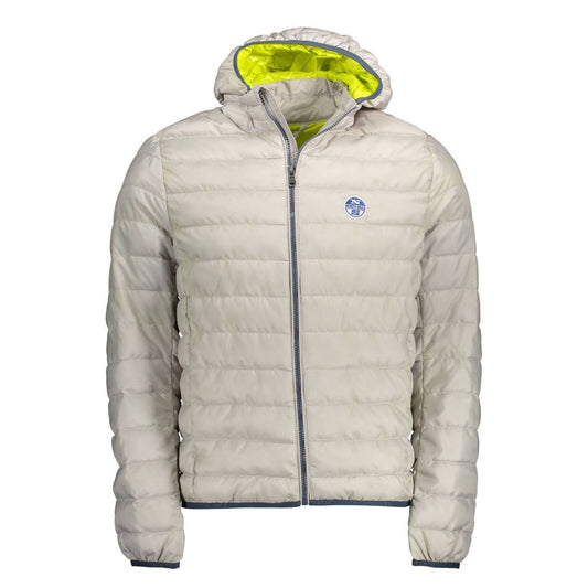 Gray Polyester Jacket