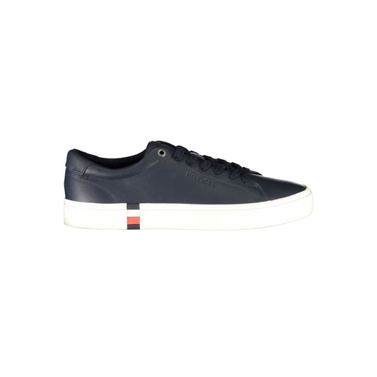 Blue Polyester Sneaker