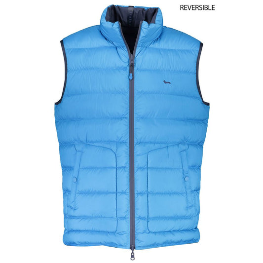 Blue Polyester Jacket