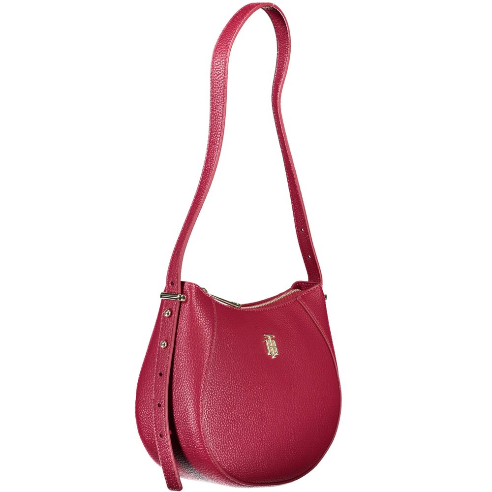 Red Polyethylene Handbag
