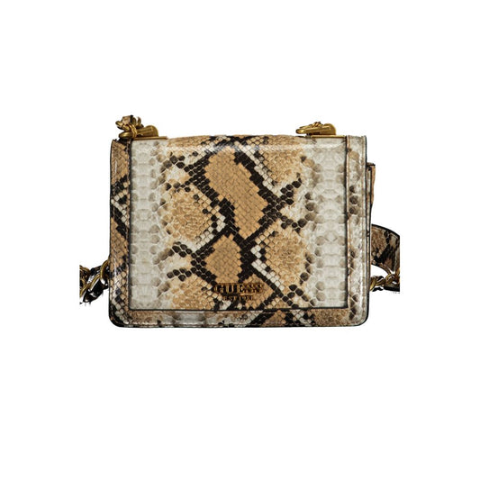 Beige Polyethylene Handbag