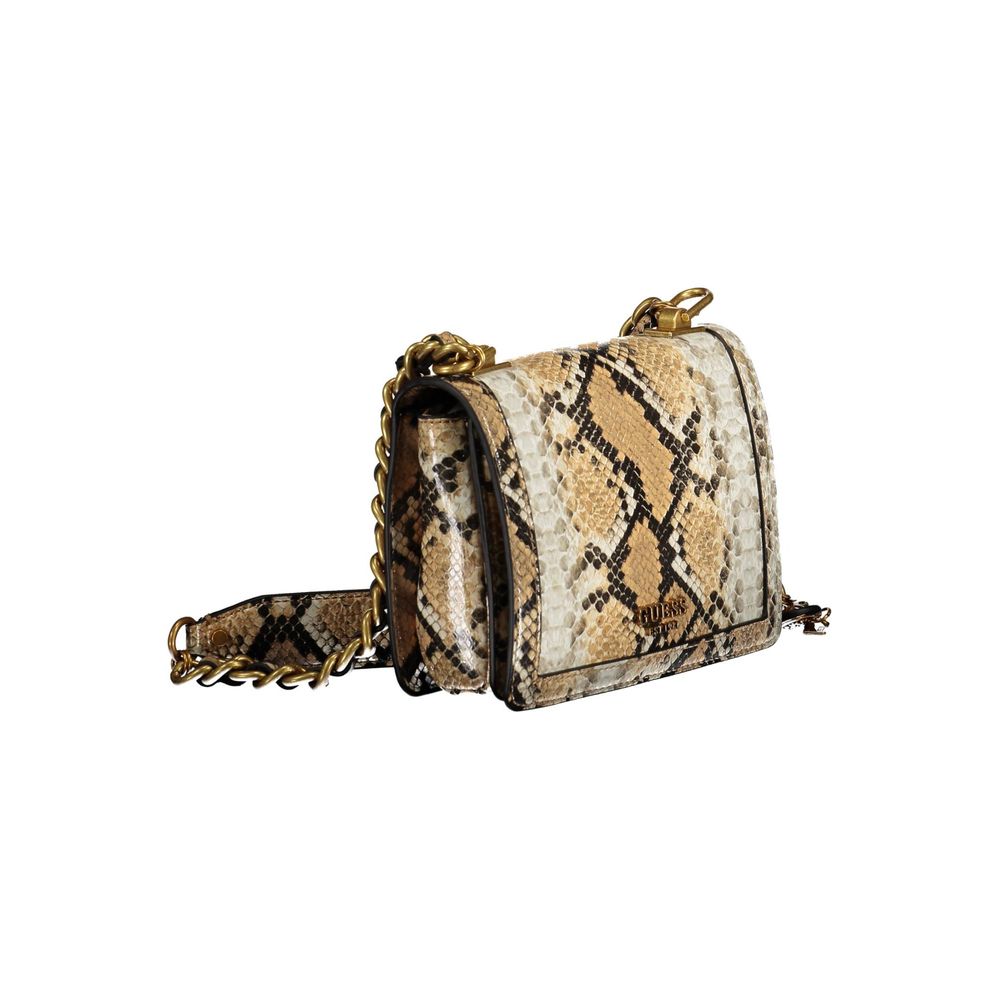 Beige Polyethylene Handbag