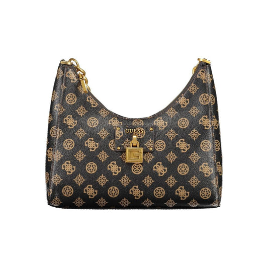 Brown Polyethylene Handbag