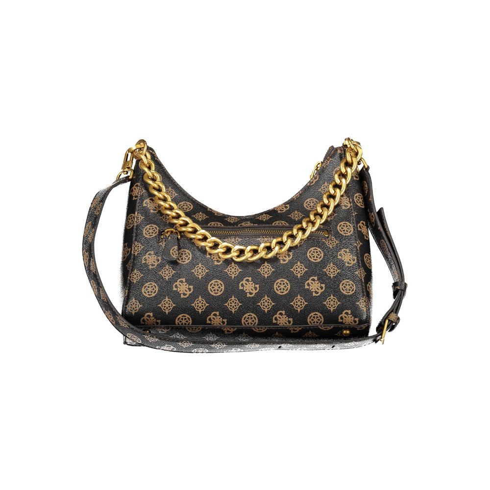 Brown Polyethylene Handbag