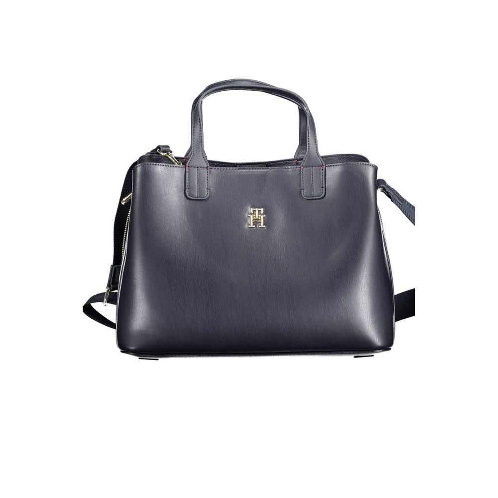 Blue Polyethylene Handbag