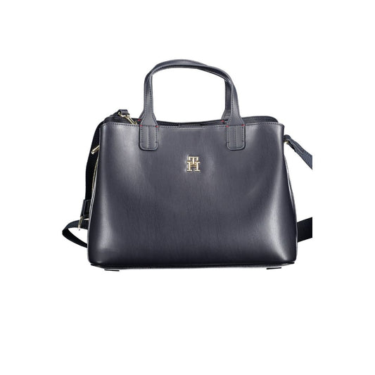 Blue Polyethylene Handbag