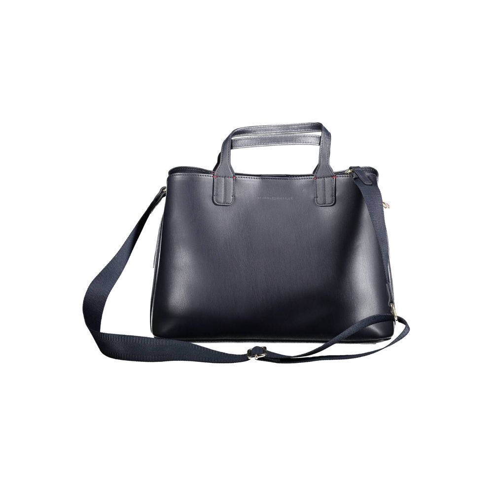 Blue Polyethylene Handbag