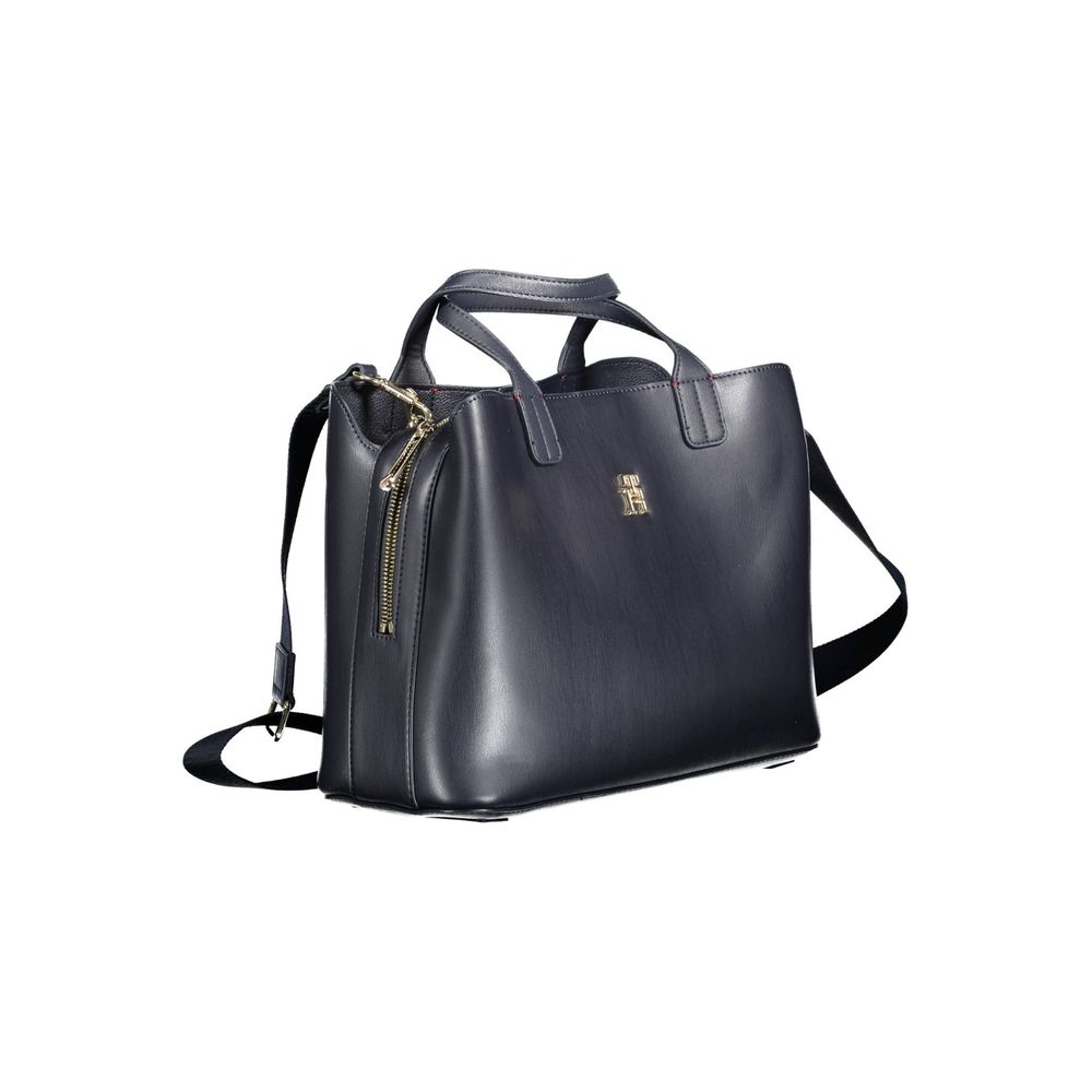 Blue Polyethylene Handbag