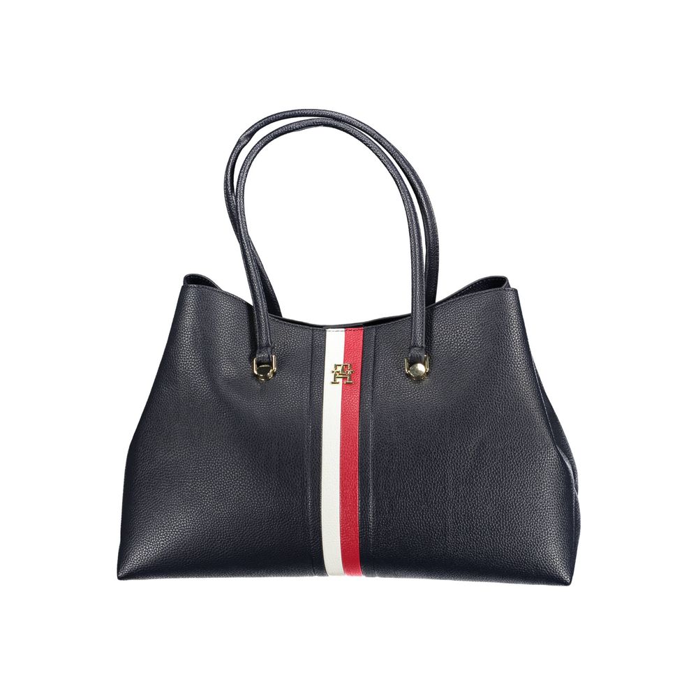 Blue Polyethylene Handbag