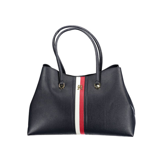 Blue Polyethylene Handbag