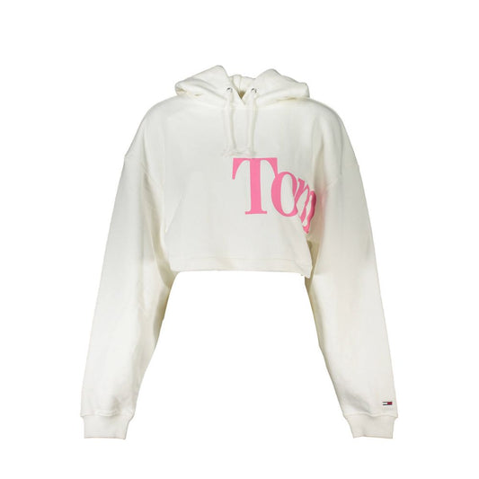 White Cotton Women Sweater