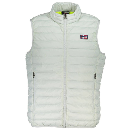 Gray Polyester Jacket