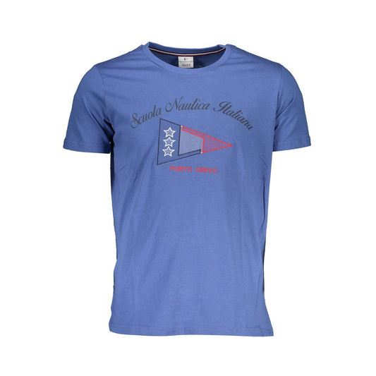 Blue Cotton T-Shirt