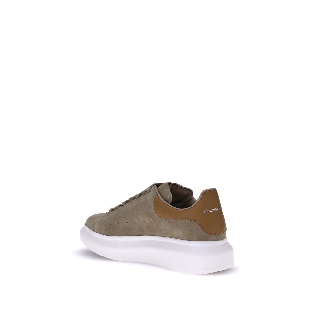 Brown Calf Leather Bos Taurus Platform Sneakers