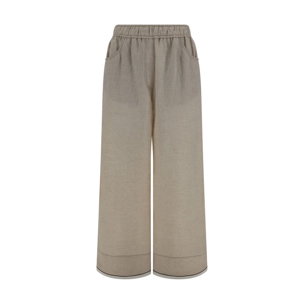 Pants with embellishments