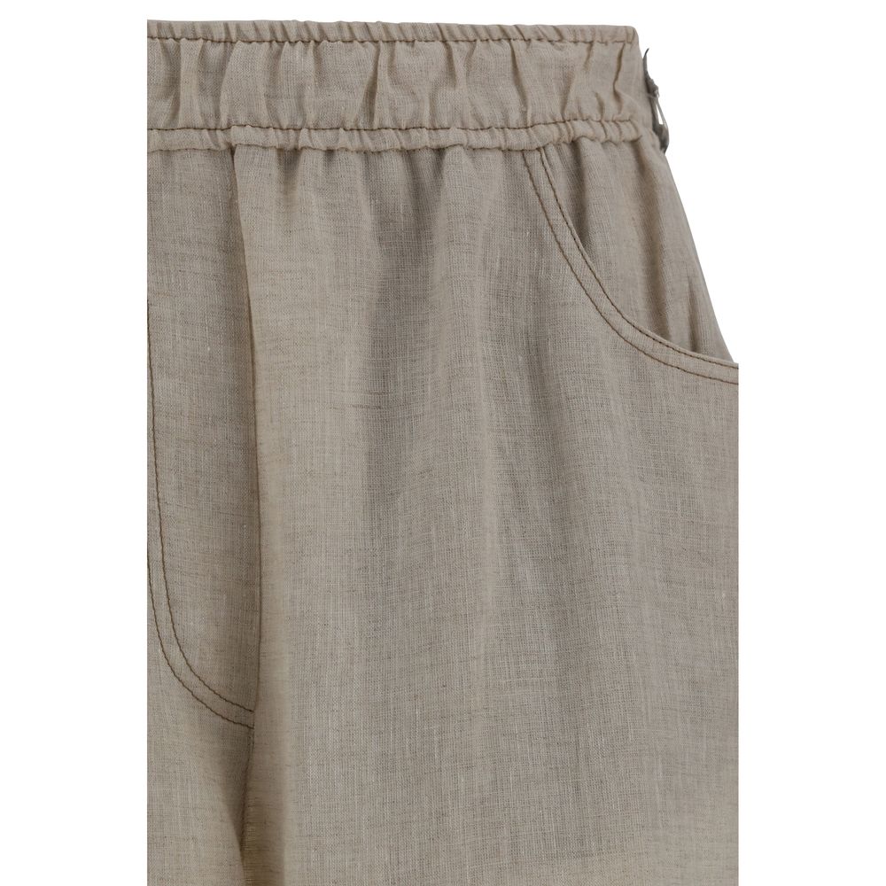 Pants with embellishments