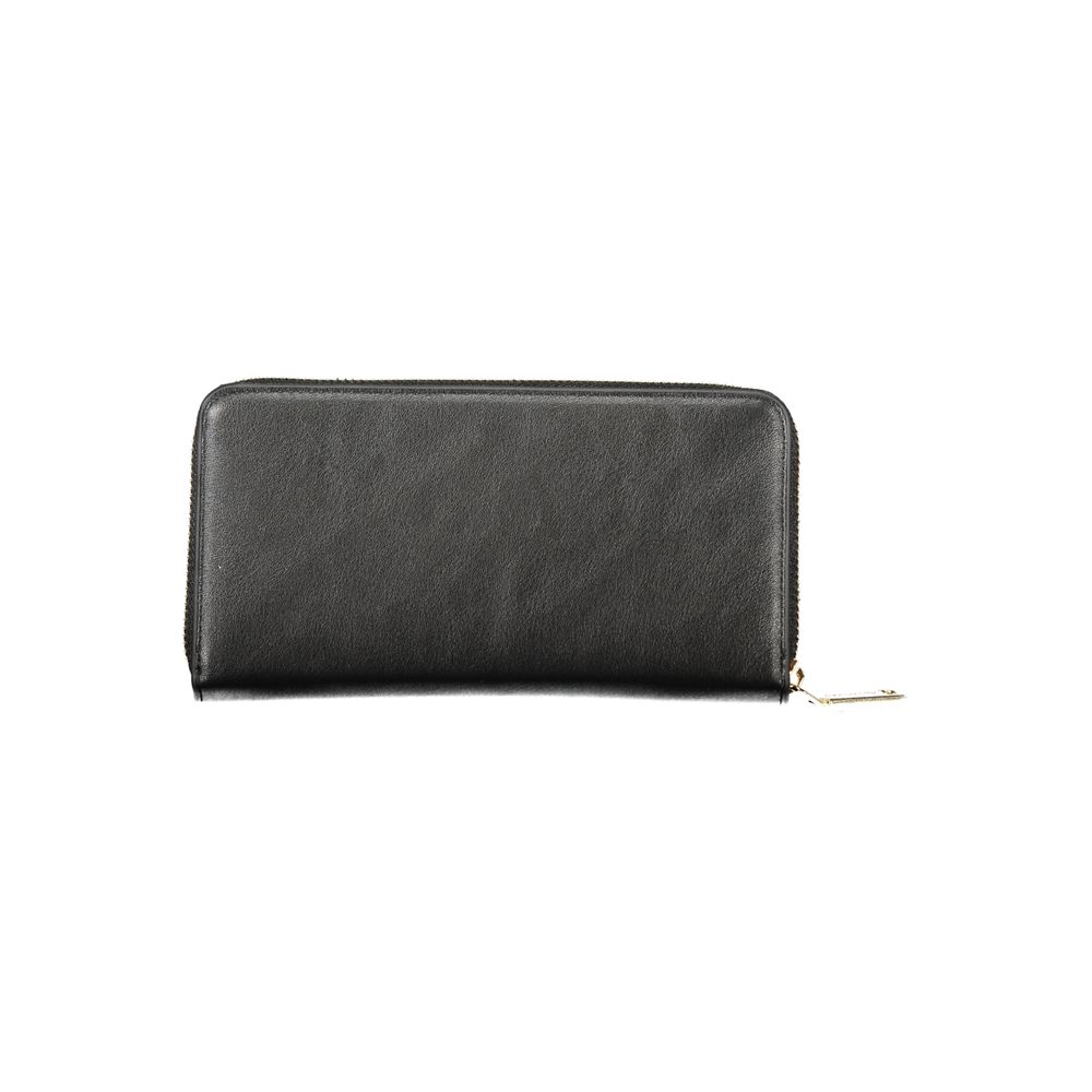 Black Polyethylene Women Wallet