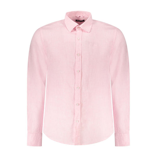 Pink Linen Shirt