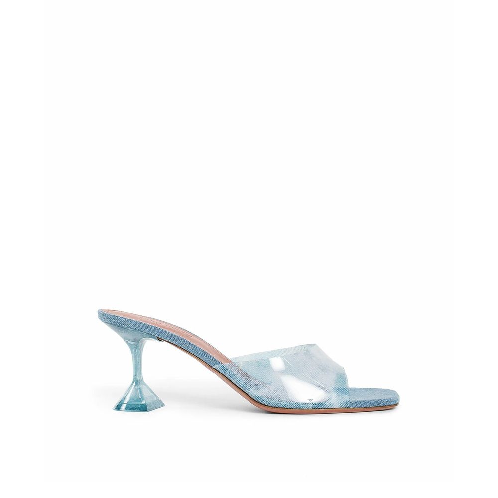 Blue Pvc Mules