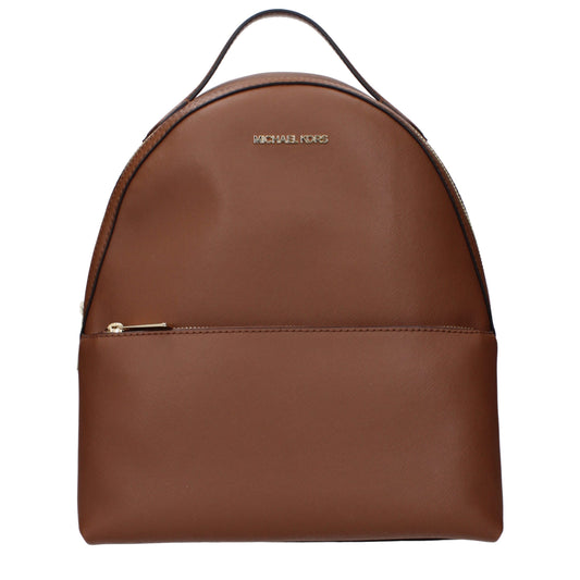 Brown Leather Backpack