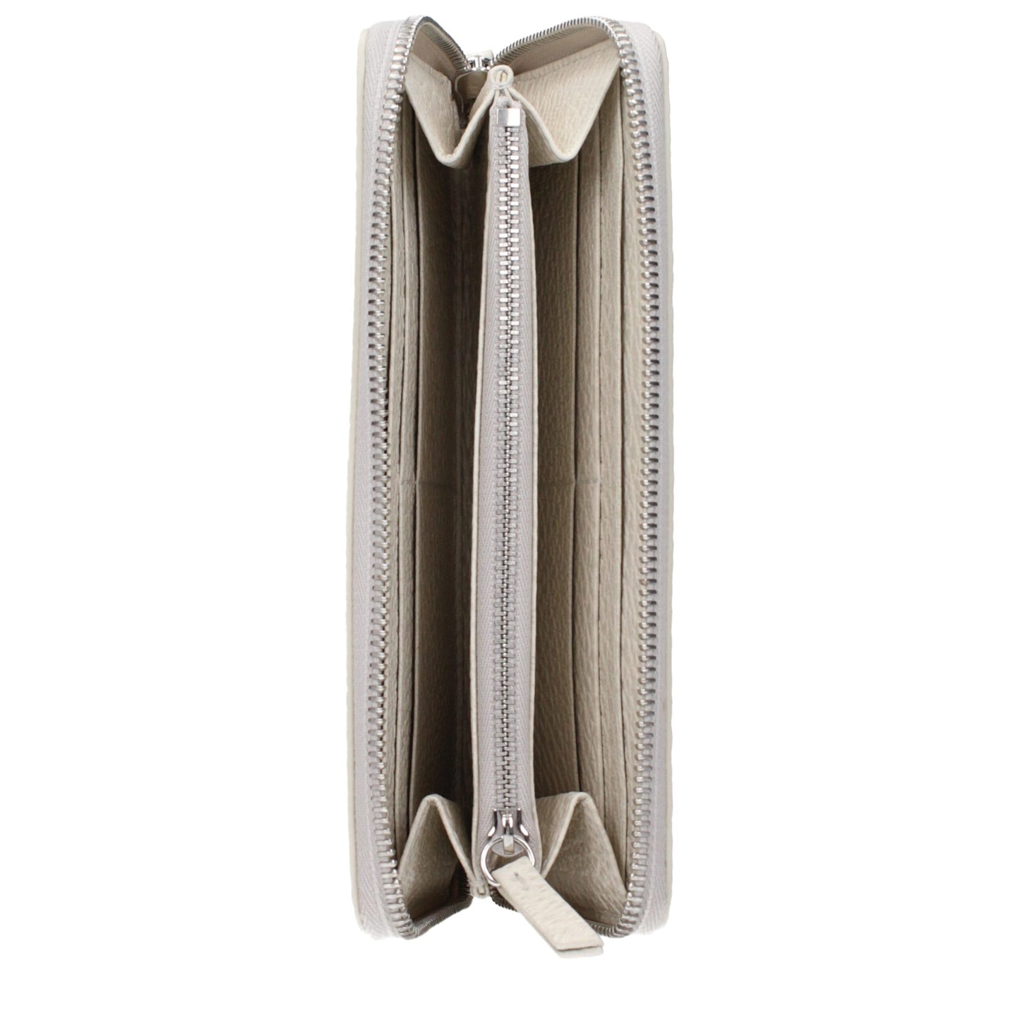 Beige Leather Wallet