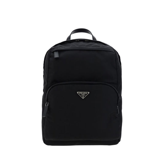 Black Nylon Backpack